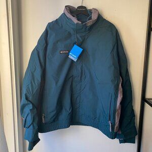 Men's Columbia Bugaboo Teal Green Jacket Size XXL/2TG